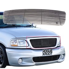 Polished Grill For 1999-2003 Ford F-150lightningharley Davidson Billet Grille
