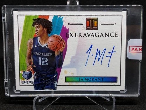 2020 Panini Impeccable #EA-JAM Ja Morant Extravagance Auto /49 Grizzlies Sealed