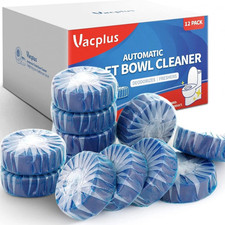 Vacplus Automatic Toilet Bowl Cleaner Tablets Bathroom Toilet Tank Cleaner NEW .