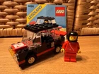 LEGO Town Racing Rally Car #1496 – Vintage (1987) – COMPLETE – No Box