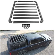 Roof Rack Platform Basket Adjustable Truck Ladder Rack with Truck Rail Cargo Top