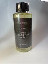 Aroma360 My Way Leather Sandalwood Amber Fragrance Oil, 200mL