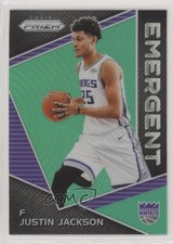 Justin Jackson Prizm 2017/18 Prizm Green #82