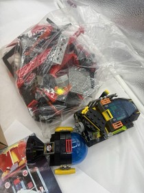 Lego Alpha Team 6776 Ogel Command Center  w/ Box Ships Fast! Bomb Squad See Pics