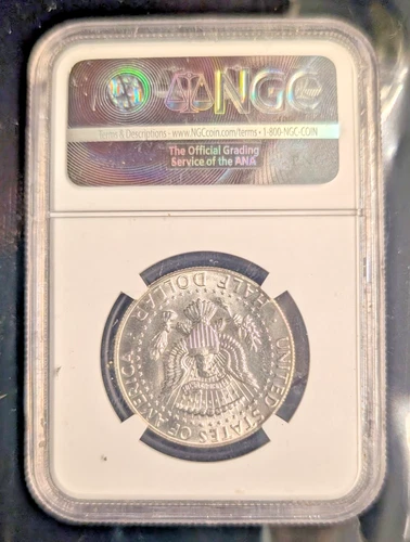 *UNCIRCULATED* 1969 D kennedy 40% Silver Half Dollar - NGC MS65 Graded