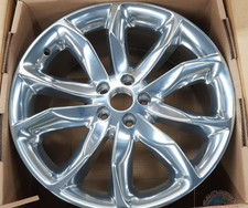 2011-2015 Ford Explorer Wheel Rim (curved spokes) 20x8-1/2 spoke, polished OEM