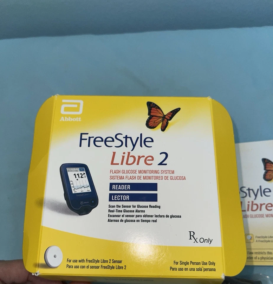 Kit Biosensor Estilo Libre - Liber Gluscosa Monitores Diabetes Foto 2 de 4