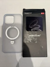 CASEKOO iPhone 15 Pro Max Case - Clear, Magsafe, Kickstand - Brand new!