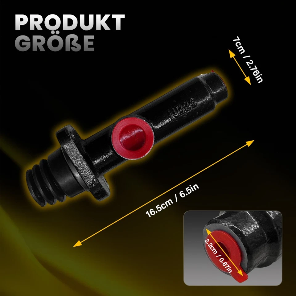 Kupplungsgeberzylinder Geberzylinder für Mercedes-Benz Unimog 403 421 MB-Trac - Bild 2 von 4