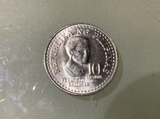 Philippines 10 Sentimos 1981 Circulated