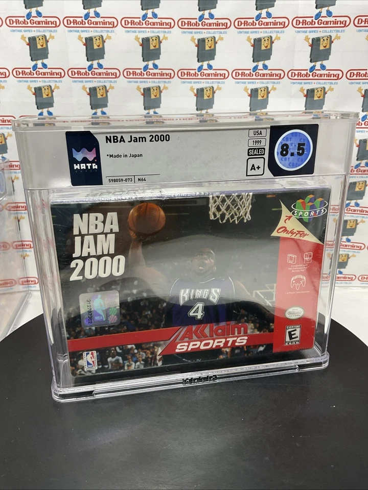NBA Jam 2000 Basketball N64 Sports Sealed VGA WATA CGC Nintendo Sequal to SNES - Image 3 of 4