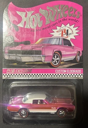 Hot Wheels RLC Exclusive Custom Eldorado Party Pink White Redline 2021 Free Ship