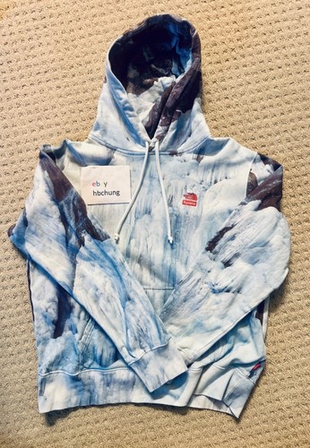 VVNDS SS21 Supreme x The North Face Ice Climb Hoodie Size Medium TNF