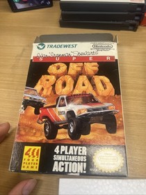 Super Off Road NES Nintendo Juego Completo Funda Espuma de Poliestireno