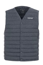 Firetrap Men’s Gilet Grey Small Sleeveless Body Warmer RRP £34.99 Designer 