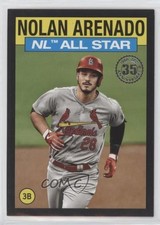 2021 Topps 1986 Topps All-Star Baseball Black 5/299 Nolan Arenado #86AS38 04br
