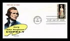 US COVER JOHN SINGLETON COPLEY AMERICAN ARTIST FDC FLUEGEL CACHET