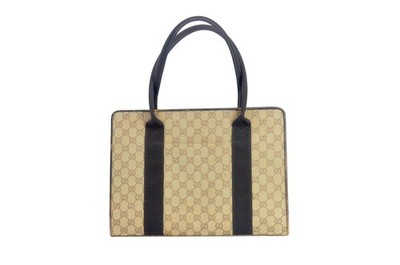 Gucci Monogram Tote Bag Shopper Tasche