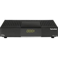 TechniSat HD-C 233 HDTV Kabelreceiver Schwarz (DVB-C, DVB-C2)