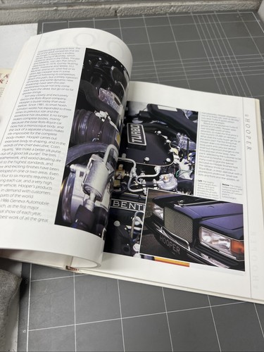 VINTAGE CAR BOOK DREAM CARS IAN KUAH MUSCLE MOTOR RACING MANCAVE - Picture 9 of 13
