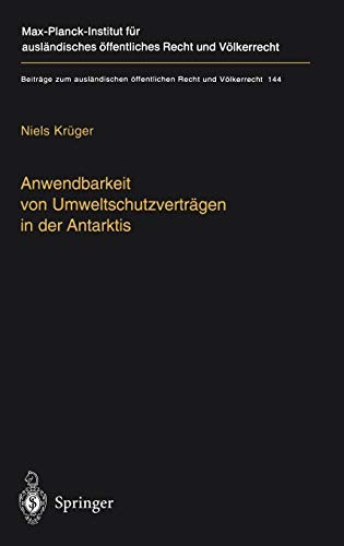 Springer Anwendbarkeit Von Umweltschutzverträgen In Der Antarktis - Image 2