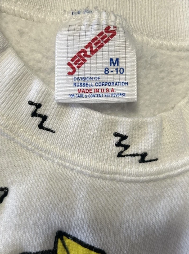 Sudadera De Colección Jerzees Mighty Morphin Power Rangers Niños Talla Mediana Foto 3 de 3