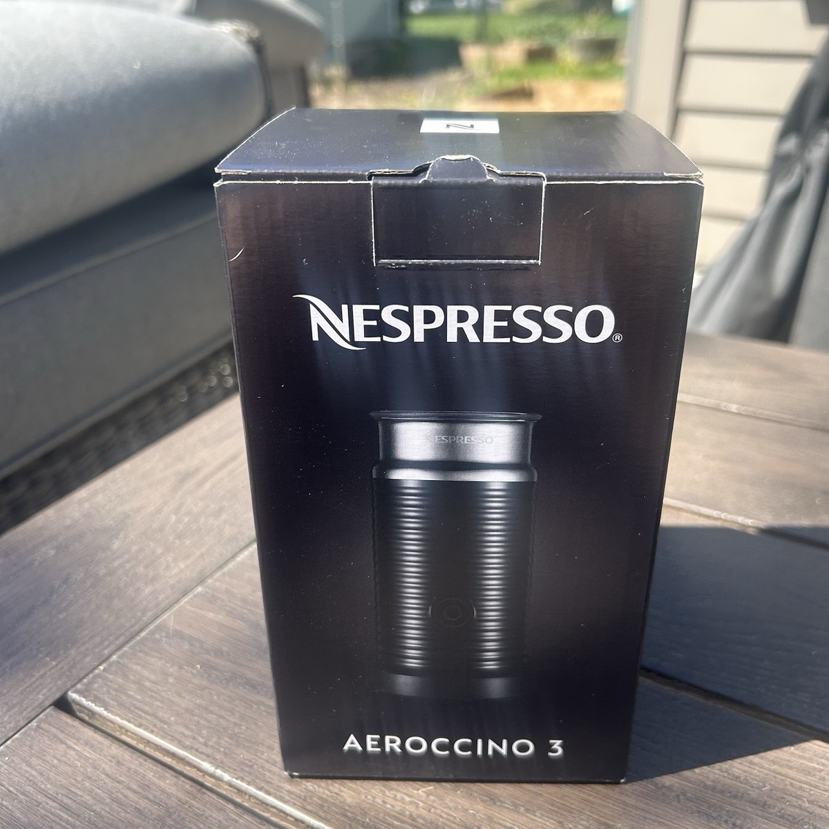 Nespresso Aeroccino 3 Electric Milk Frother - Black (3694-US-BK