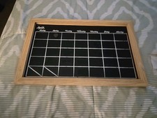 Chalkboard Calendar  Bulletin Combo Board B47