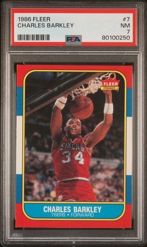 Charles Barkley rookie card