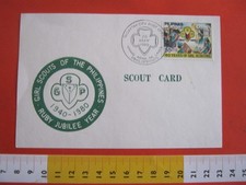 SKEE9 SCOUT JAMBOREE CANCEL 1980 PHILIPPINES PHILIPPINES 40 YEARS GIRLS GUIDE