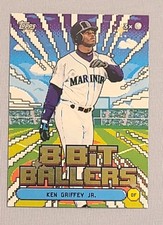 2026 Topps Series 1 Celebration Ken Griffey Jr. 8-Bit Ballers #BB-13 Mariners 