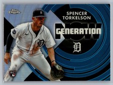 2022 Topps Chrome Update #GNC-25 Spencer Torkelson Generation Now Chrome