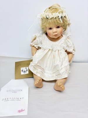 ZAPF VINYL AND CLOTH ROSALIE BABY DOLL 20'' BETTINE KLEMM