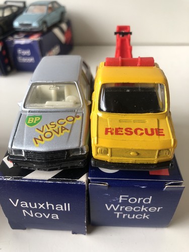 Lote de trabajo vintage 1/64 corgi juniors X10 - nuevo y usado - Ferrari, escort, Sierra, Capri - Imagen 7 de 24