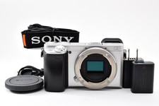 Sony Alpha a6400 ILCE-6400 Silver 35 Language -Shutter count 13,885 Exc