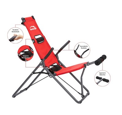 MediaShop Backlounge 2 in 1 Inversionstrainer Rückentrainer