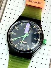 Vintage Stop Swatch SSB 100 - Jess Rush nuovo + mai indossato + scatola