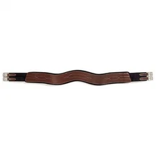 EquiFit Leather Anatomic Hunter Girth with T-Foam Removable Liner 