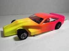 1/24 GRC / FCR Modified Slot Car W/ GRC motor Hoosier Tires Yellow,Orange