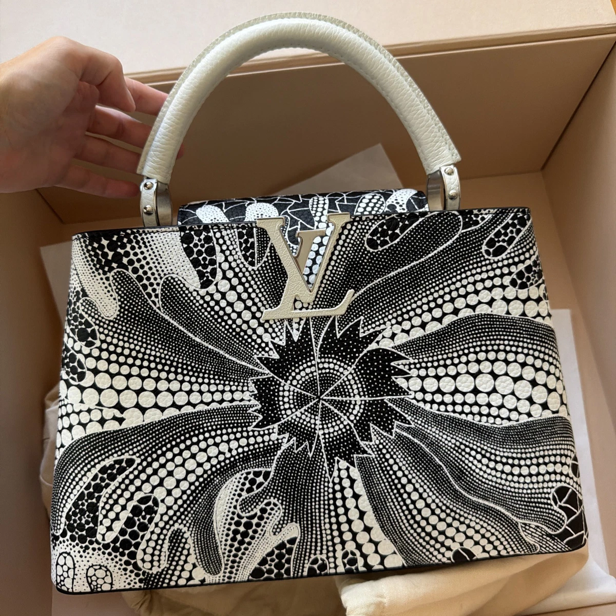 Louis Vuitton Yayoi Kusama Leather Exterior Medium Bags & Handbags