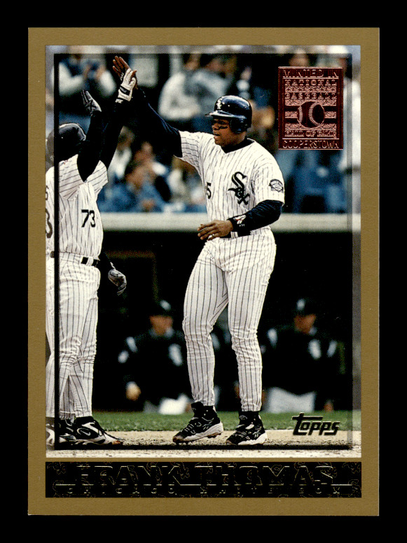 1998 Topps Minted In Cooperstown # 20 Frank Thomas Card (B62) Chicago White Sox