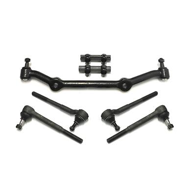 7 New Pc Tie Rods Adjusting Sleeves Center Link Steering Kit for S10 S15 Jimmy