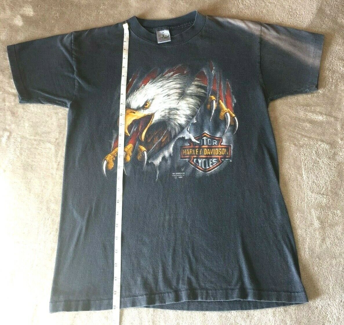 Vintage Harley Davidson Double Sided T-Shirt Men'… - image 7