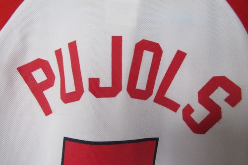St Louis Cardinals Albert Pujols #5 Jersey Youth Size 18 / 20 MLB Genuine Merch - Picture 7 of 11