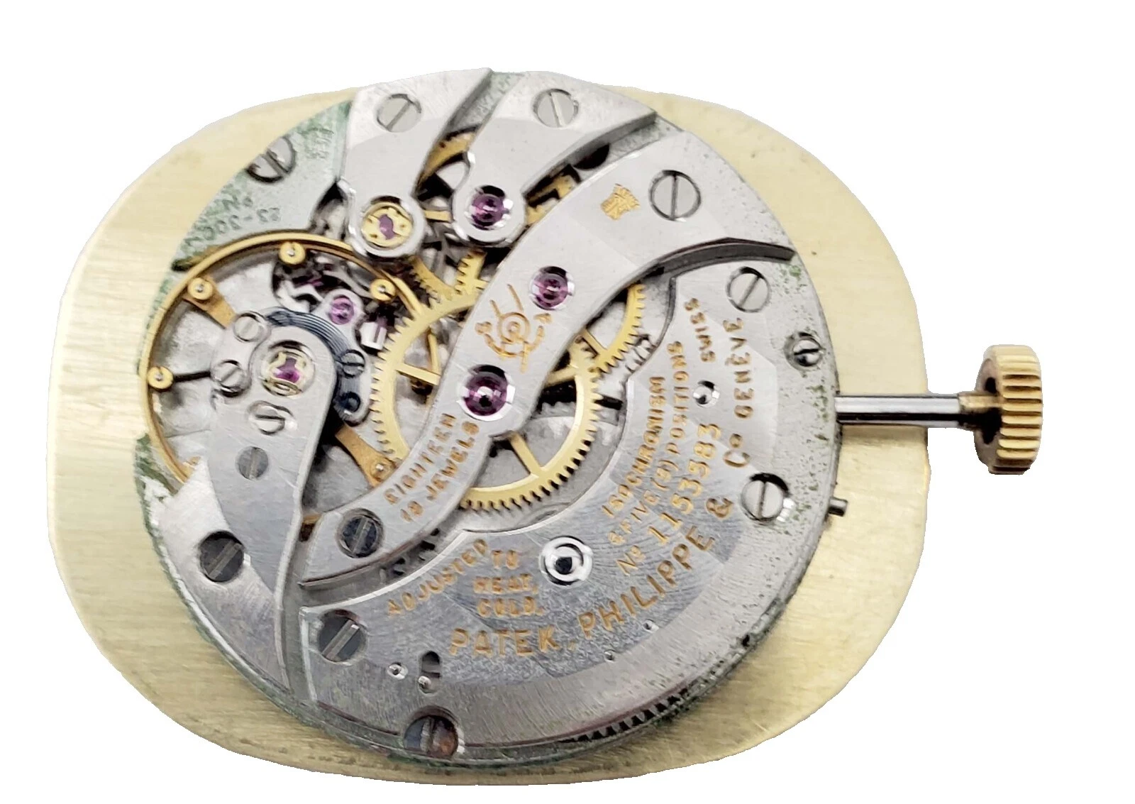 Los movimientos de Reloj Patek Philippe