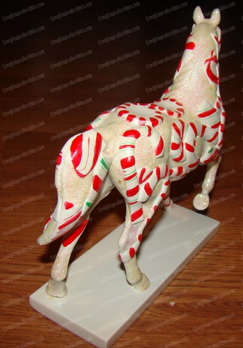 Trail of Painted Ponies, PEPPERMINT TWIST (12286) 1E/0122 - 2008 Holiday Horse - Picture 8 of 11