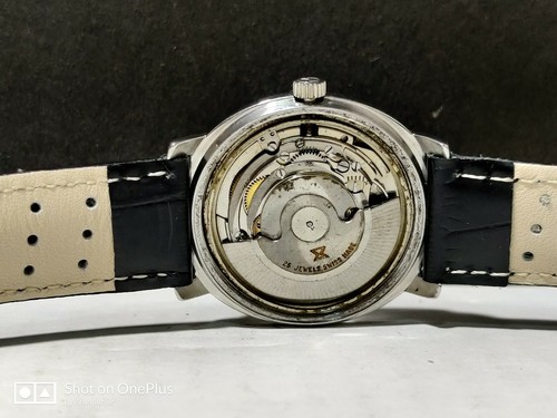 Edox 34mm 2472 Automatic 25 Jewels Men's Wrist Watch IR40 - Picture 5 of 7