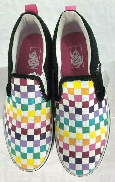 girls rainbow vans