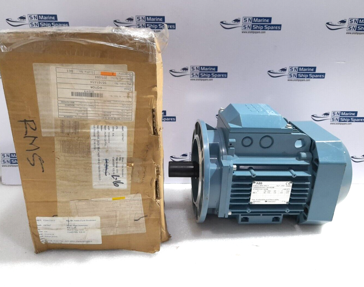 ABB M3AA 90LD 4 3~ Motor 3GAA092540-BSE Alfa Laval 551614-14 460V