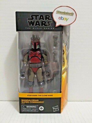Star Wars The Black Series The Clone Wars Mandalorian Super Commando
